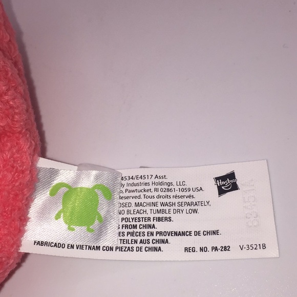 Ugly Dolls Moxy To Go Pink Plush Stuffed Toy Keychain Backpack Clip Hasb… - Picture 5 of 7